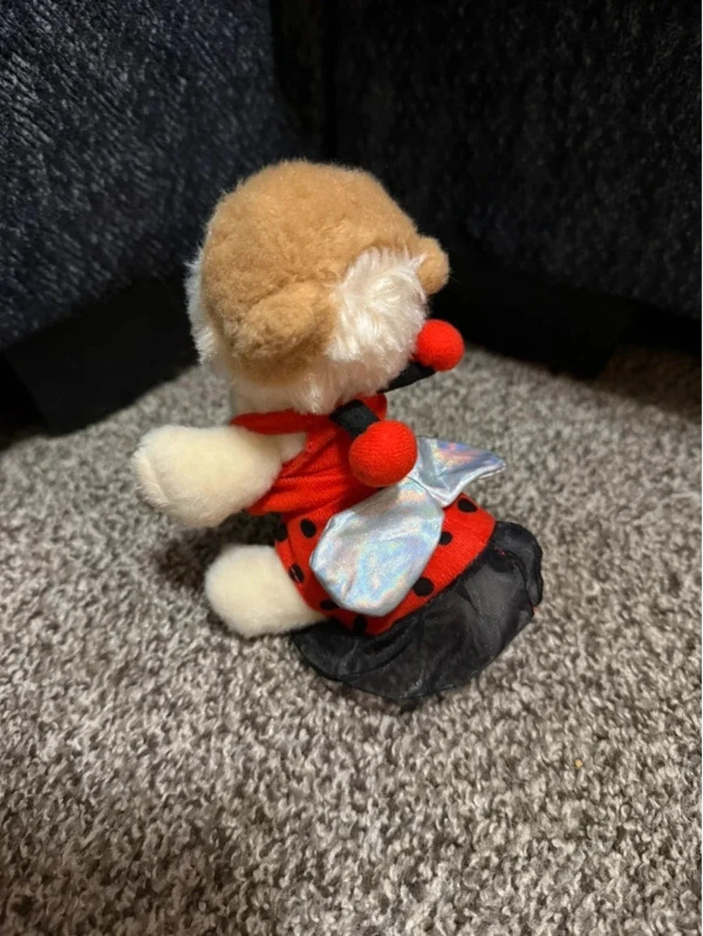 GUND Itty Bitty Boo #64 Lady Bug Plush Dog Pomeranian Ladybug Costume